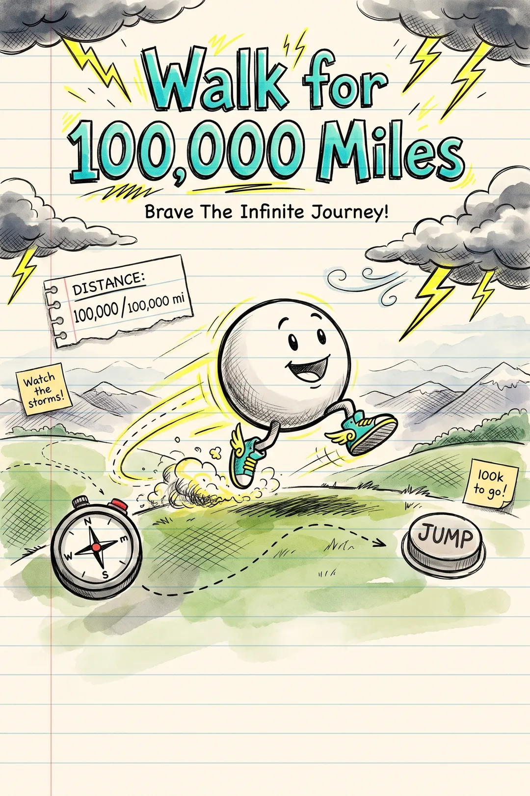 Walk for 100,000 Miles