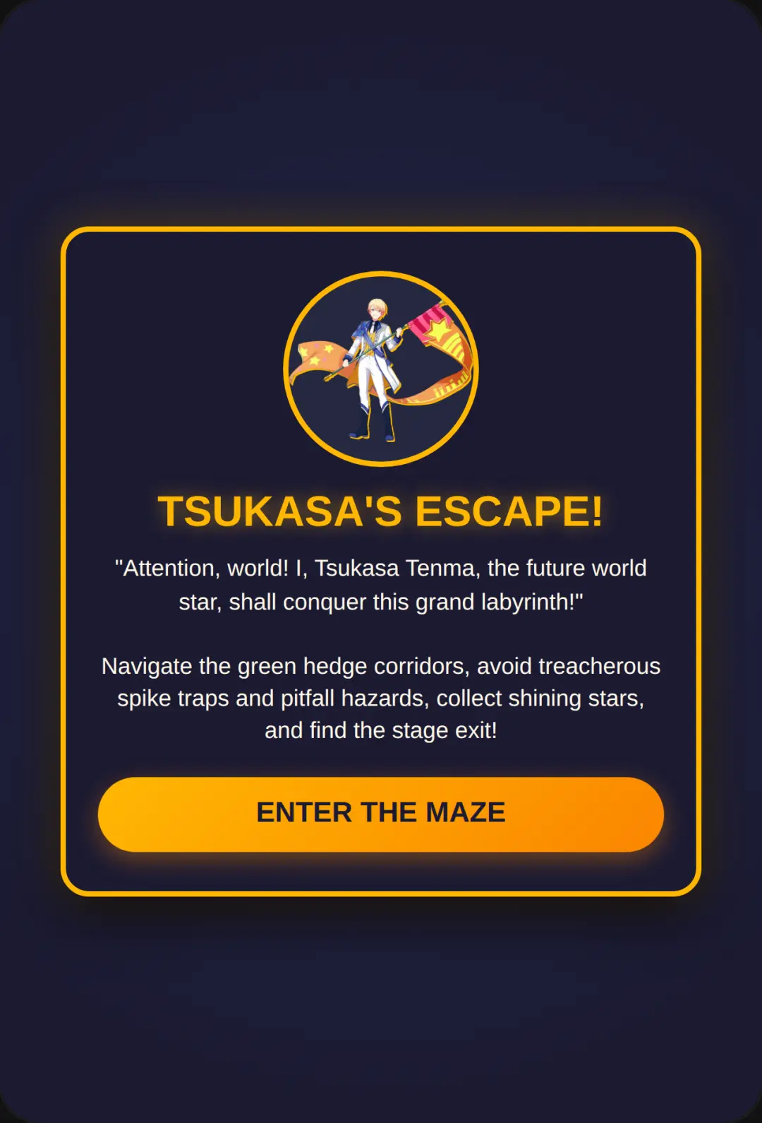 Tsukasa's Grand Maze Escape cover