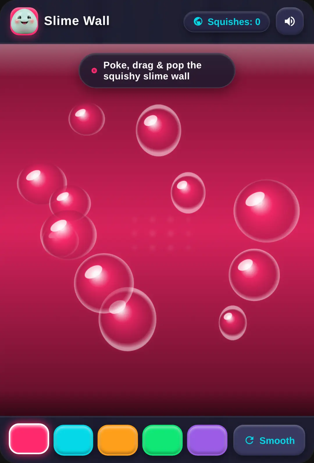 Squishy Slime Wall cover