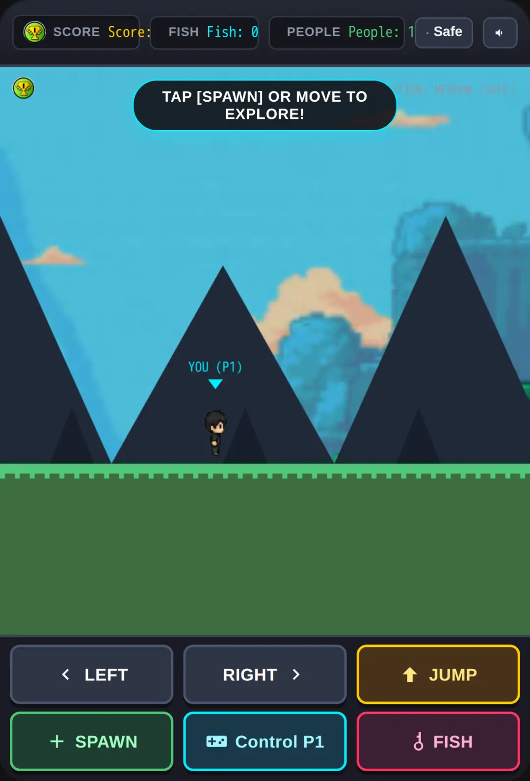 Pixel Sandbox: People, Fish & Rail Zombies cover