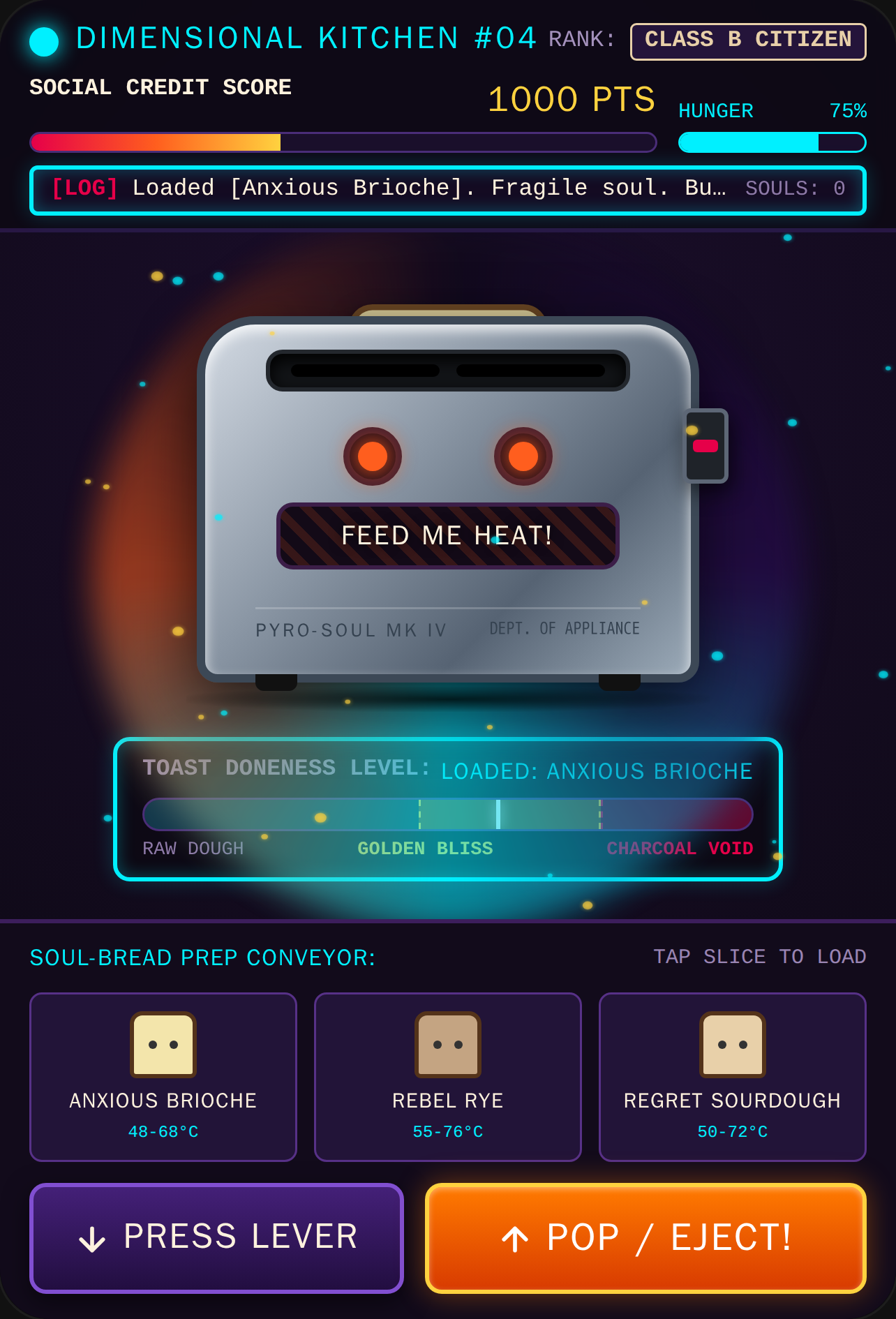 Void Toaster: Bureaucracy of Lost Souls cover