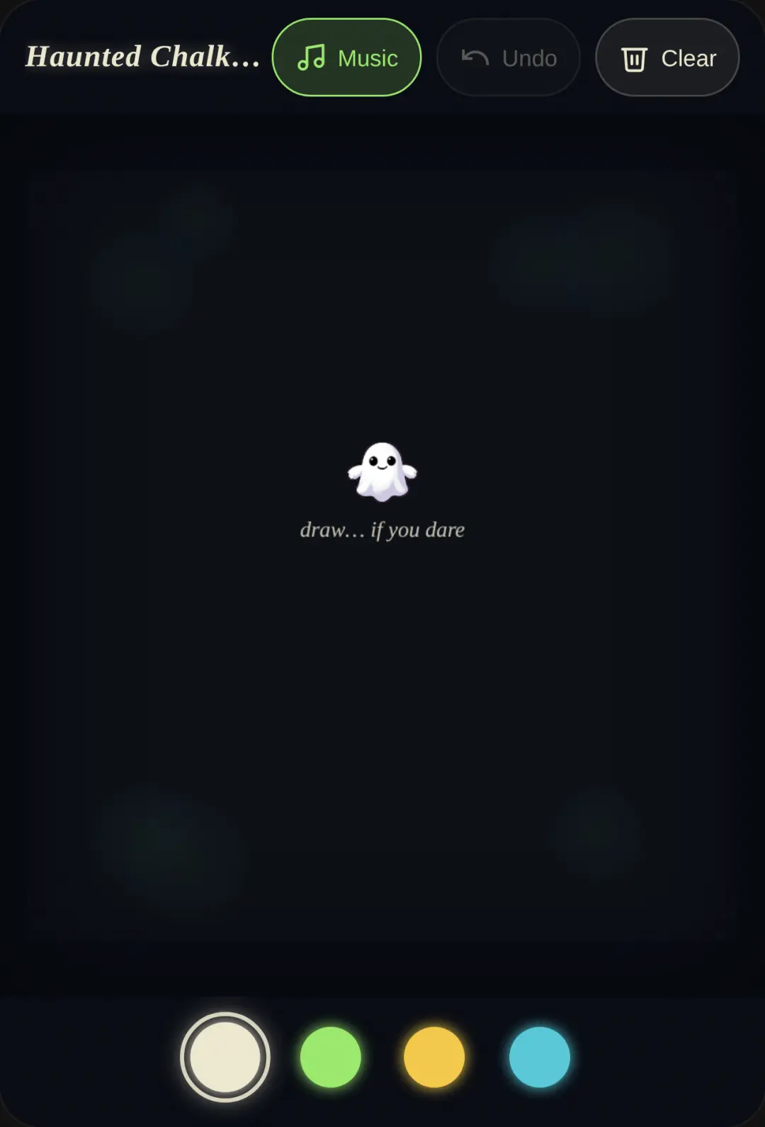 Haunted Chalkboard cover