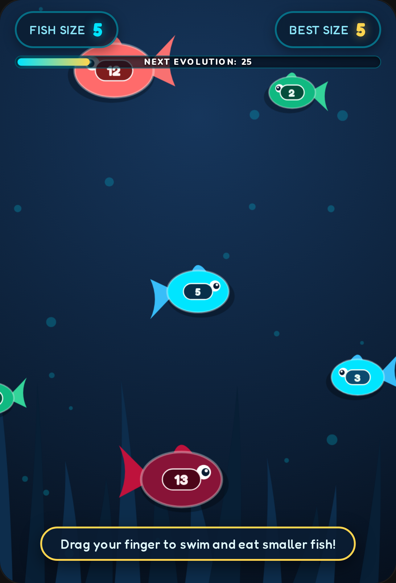 Fish Eat Number Grow
