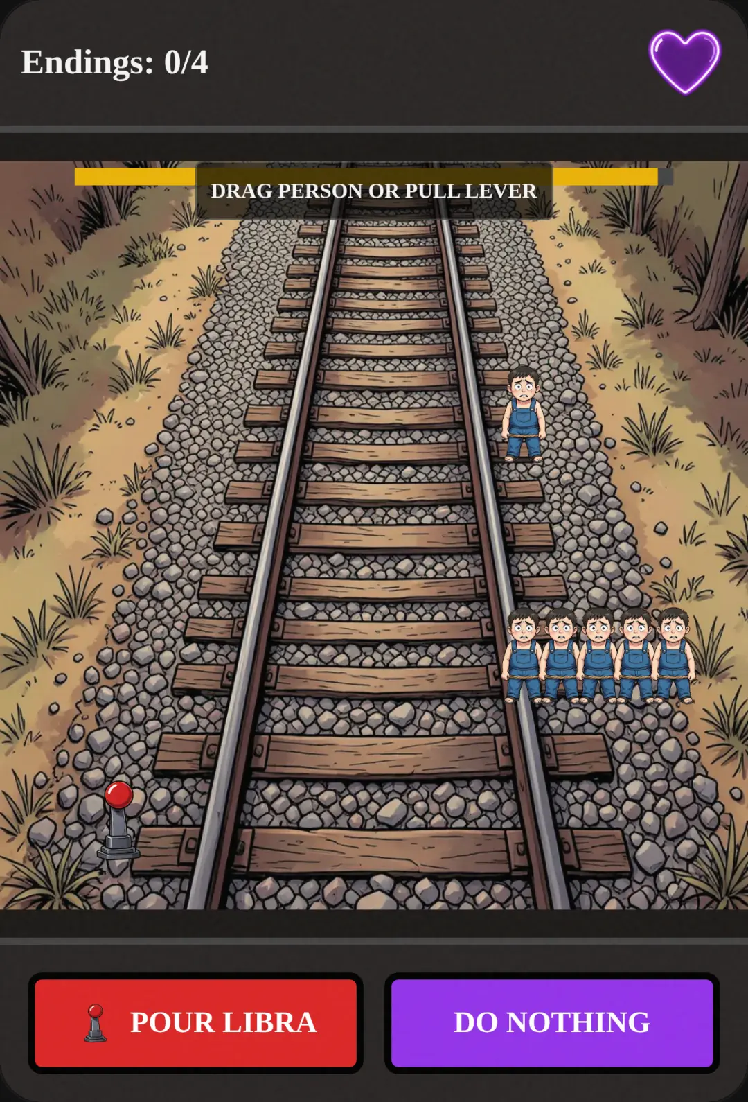 Trolley Dilemma: The Libra Pour cover
