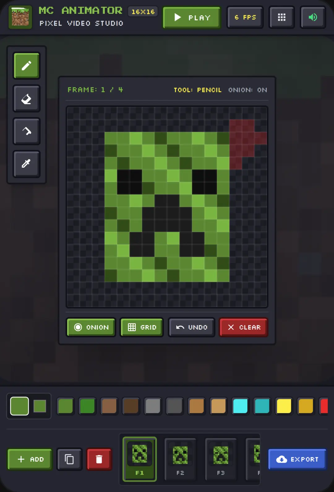 Minecraft Sprite Pixel Video Animation cover