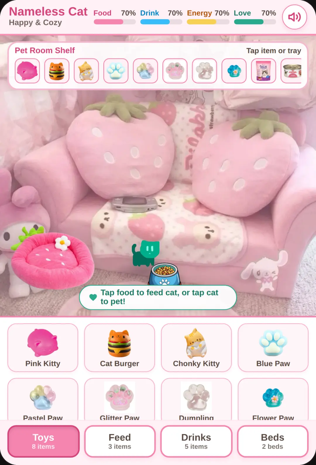 Nameless Cat Virtual Pet cover