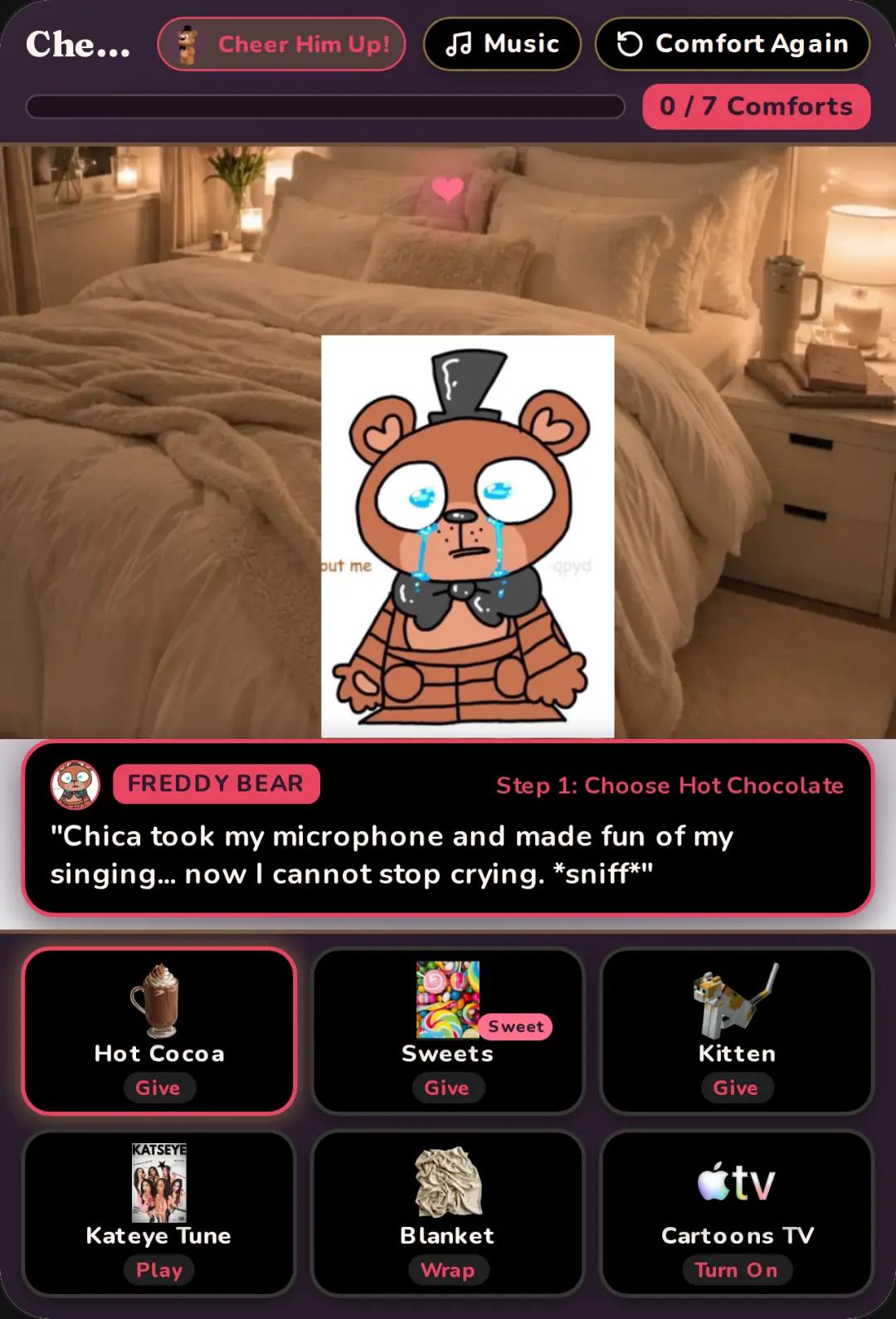 Cheer Up Freddy please! cover