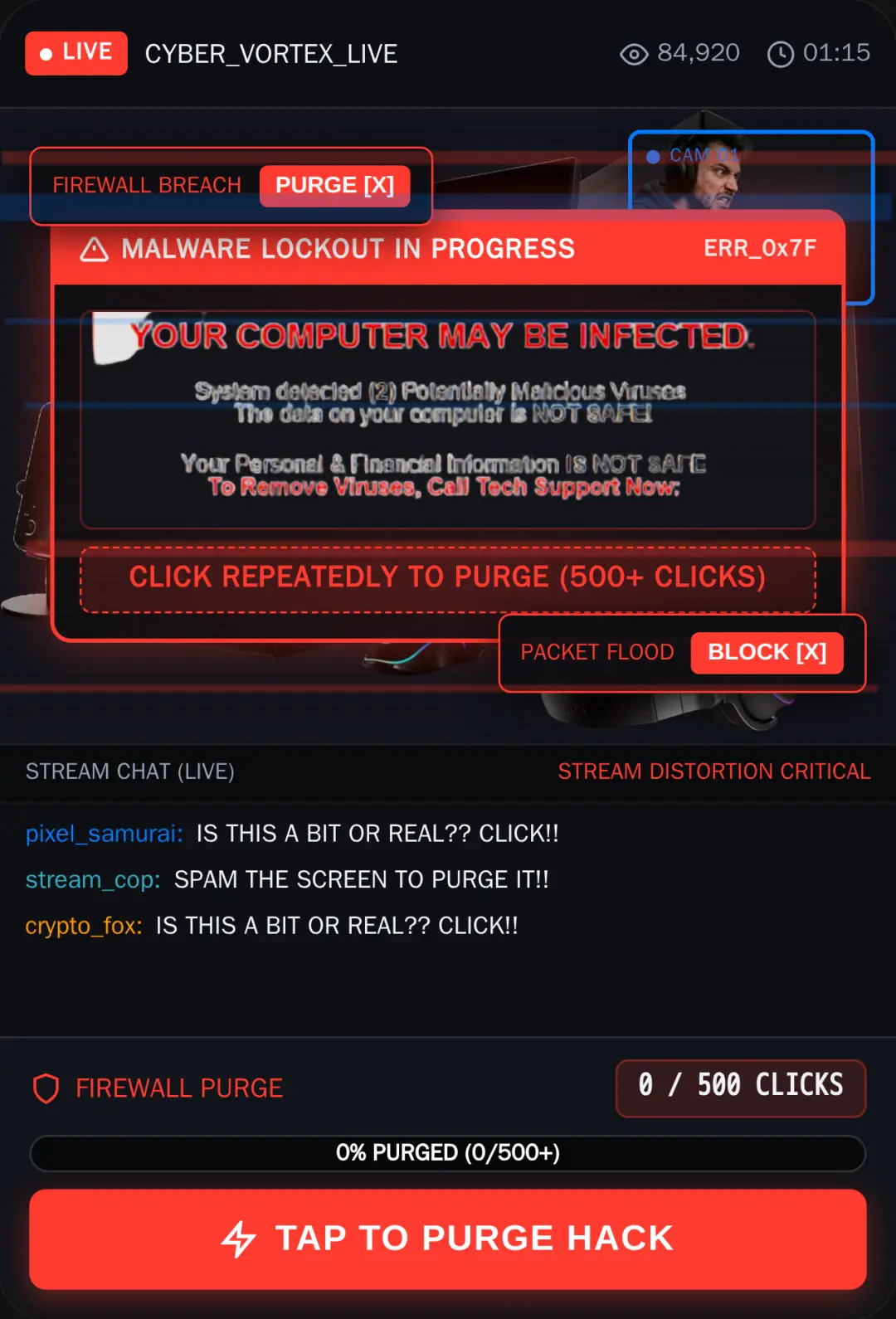 Stream Hack Override cover