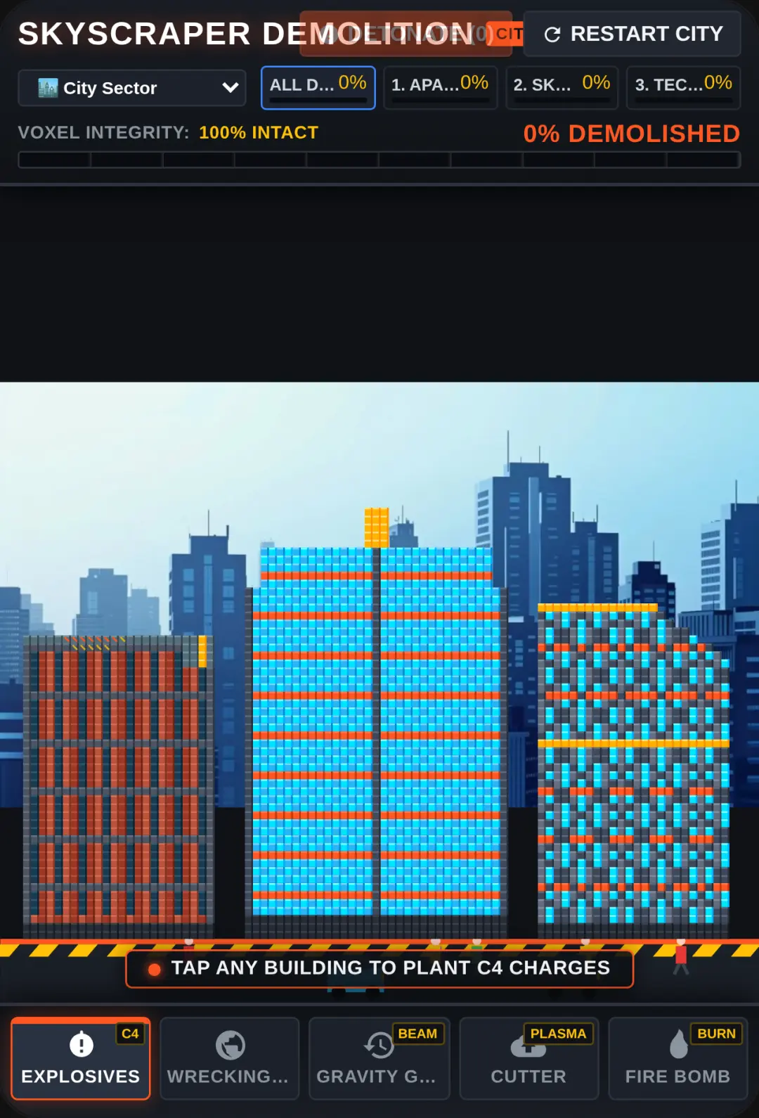 Demolition City - Physics Destruction cover