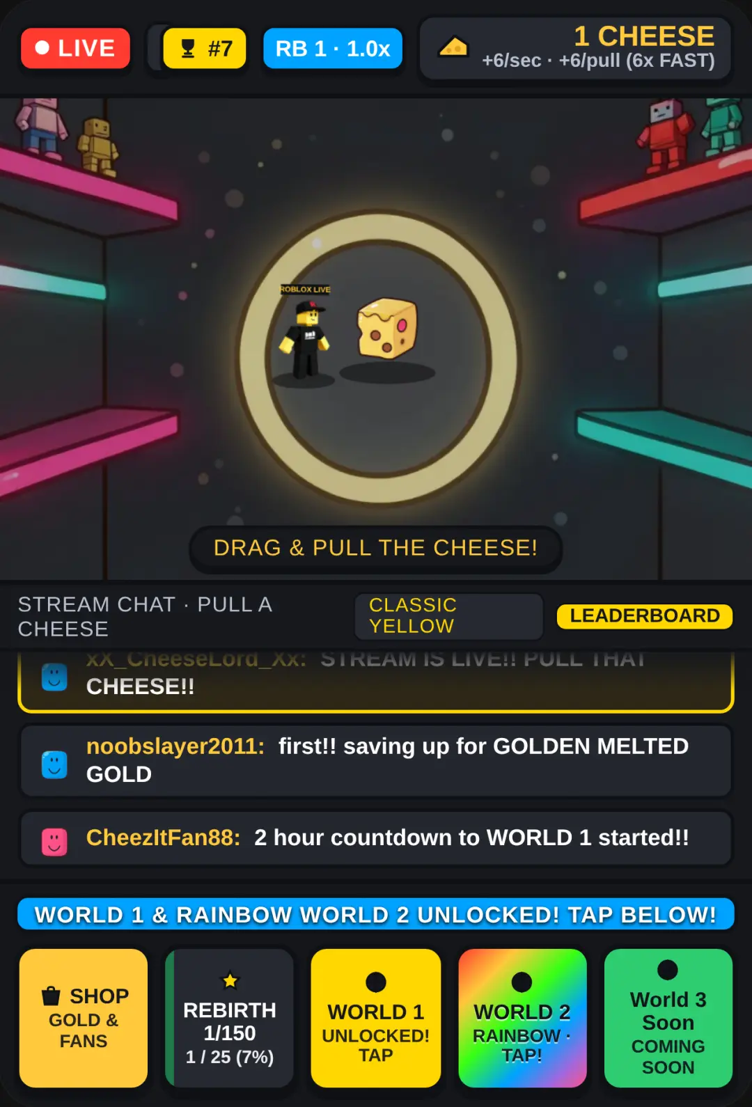 PULL DA CHEESE 🧀 (WORLD 3 SOON) cover