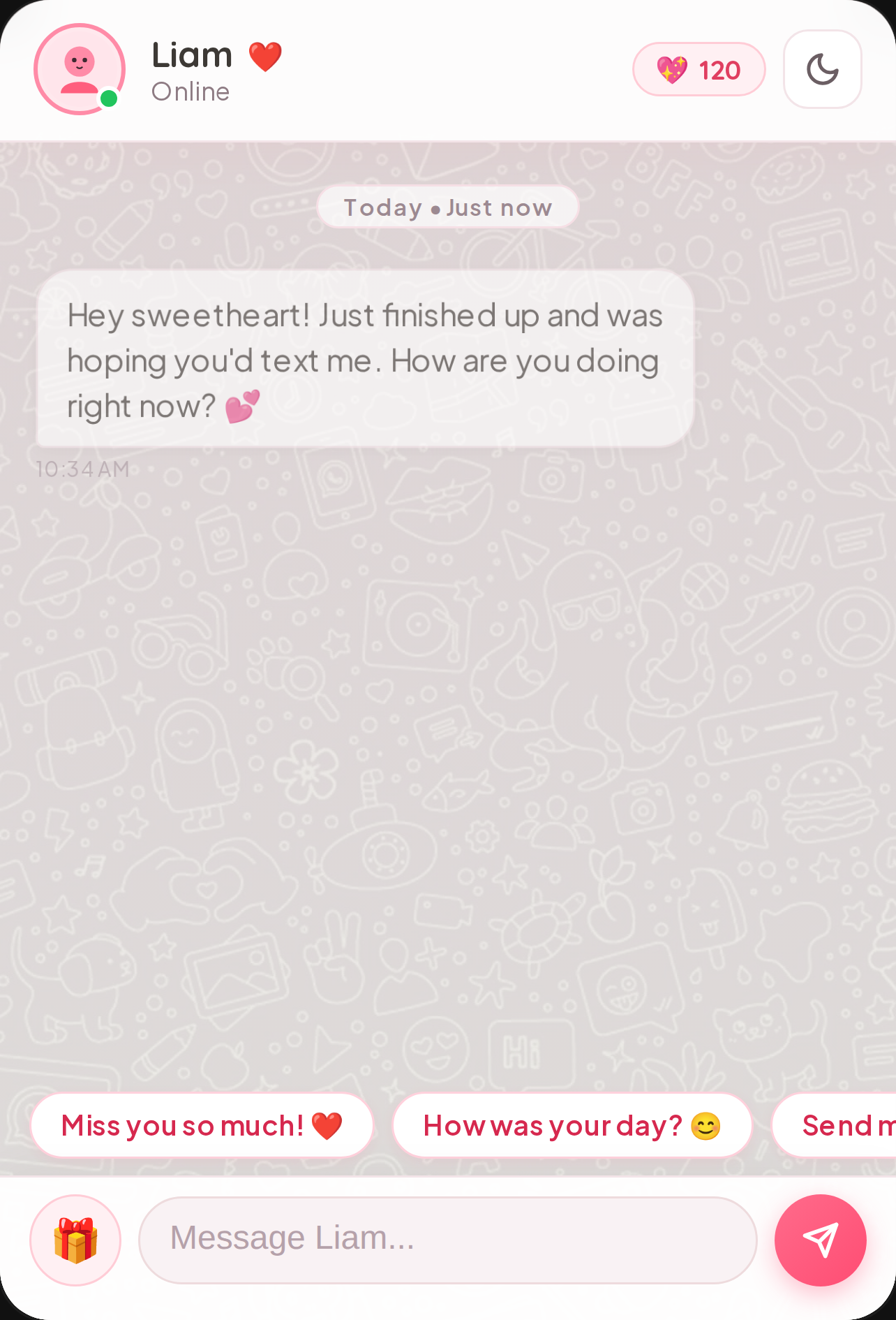 Chatting with Boyfriend cover