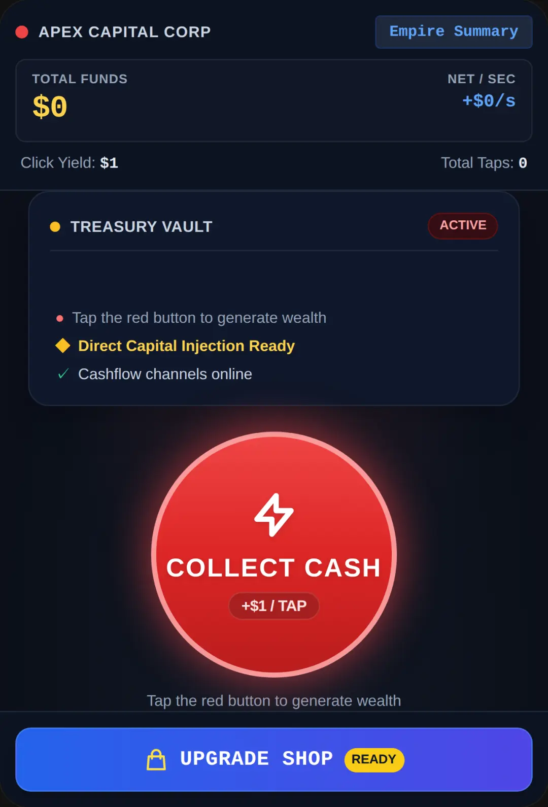 Capital Venture: Wealth Clicker cover