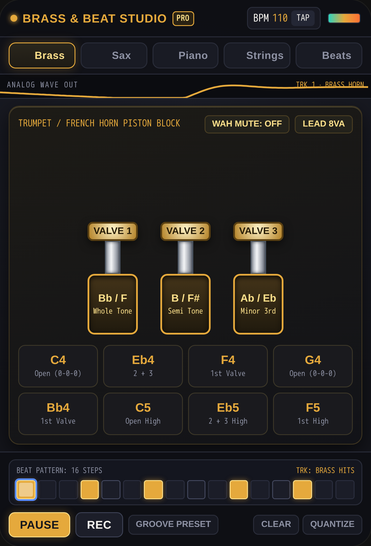 Brass & Studio Beat Maker cover