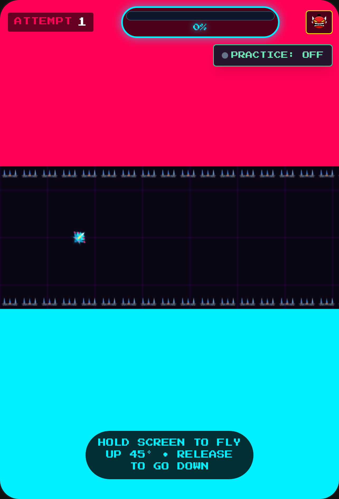 Geometry Dash: Wave Spam Insane Demon cover