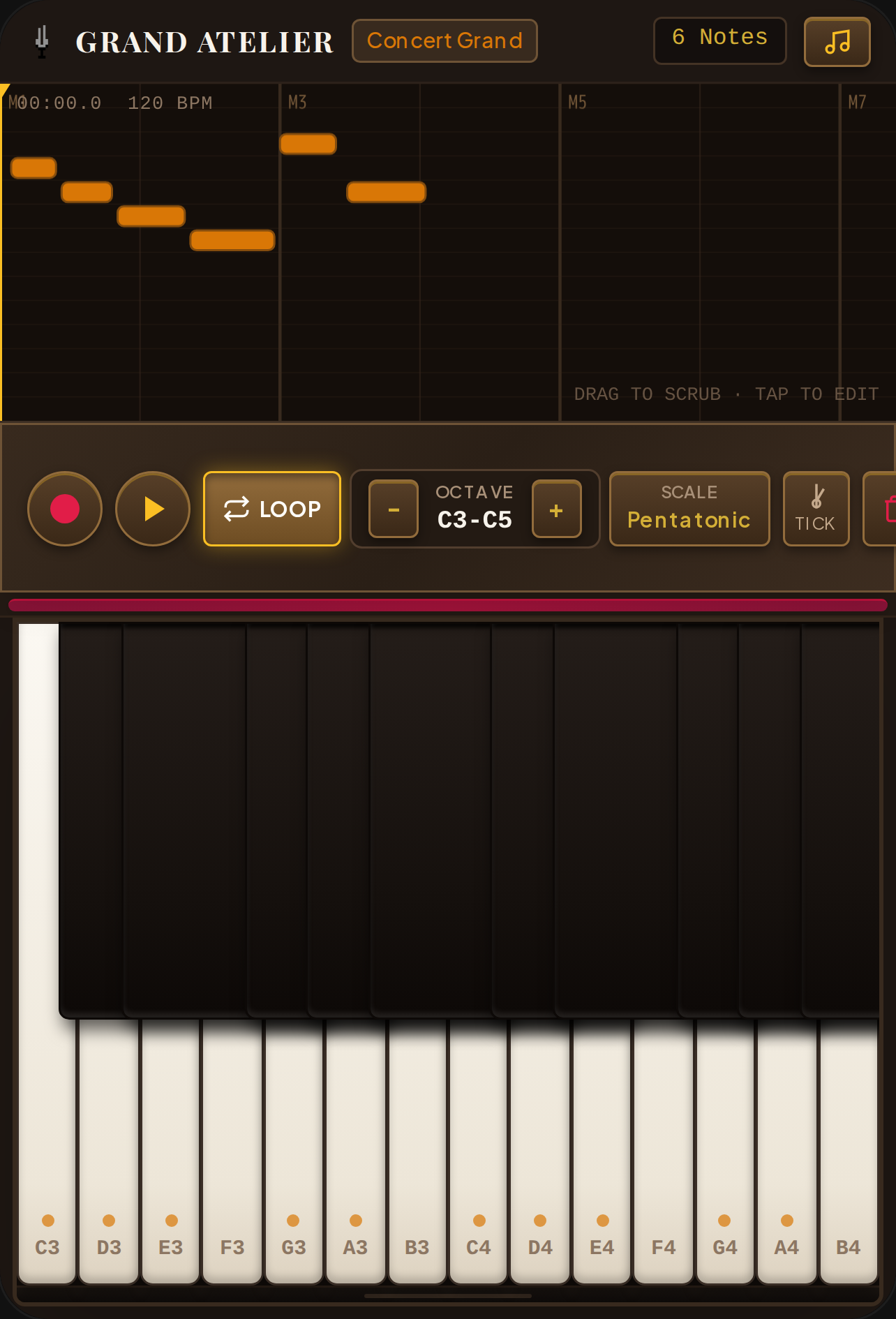 Grand Atelier - Piano and Song Studio cover