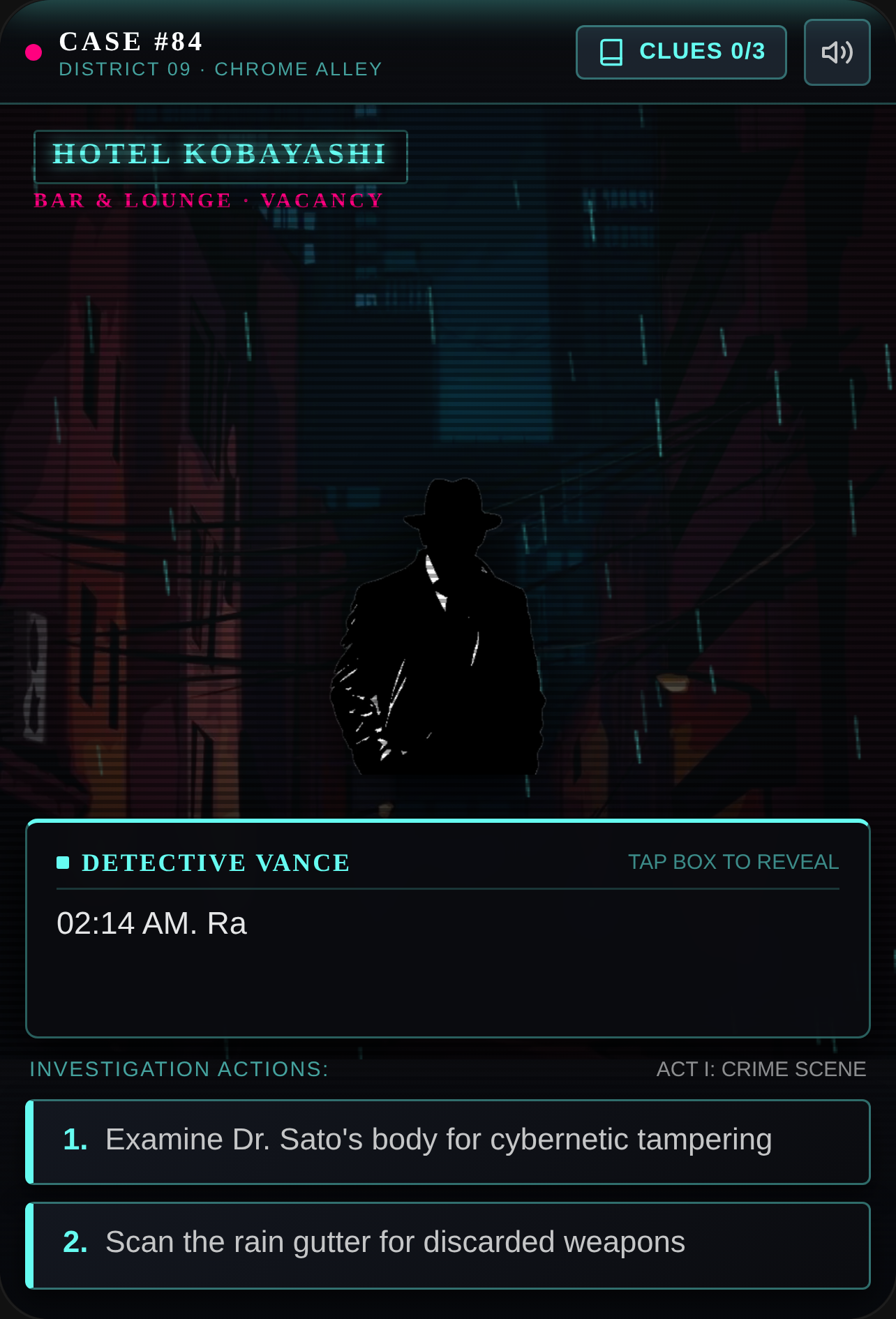 Case : The Neon Protocol cover