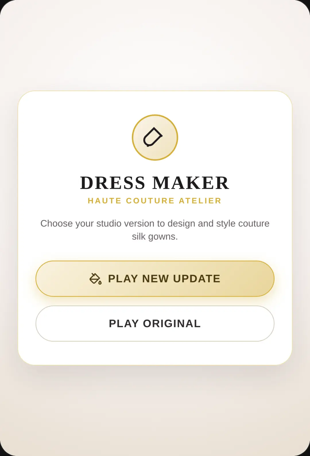 Dress Maker(UPDATE) cover
