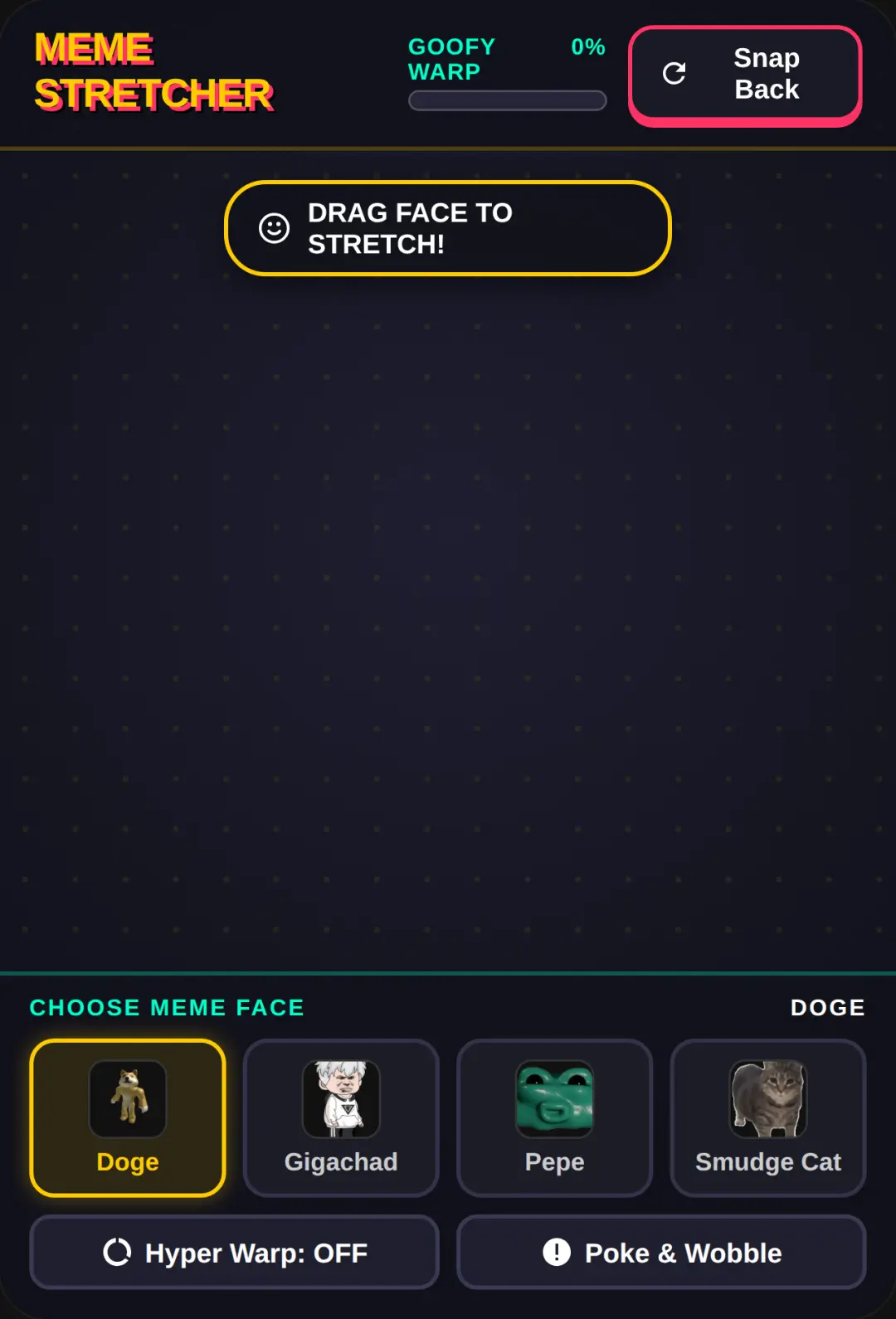 Meme Stretcher cover