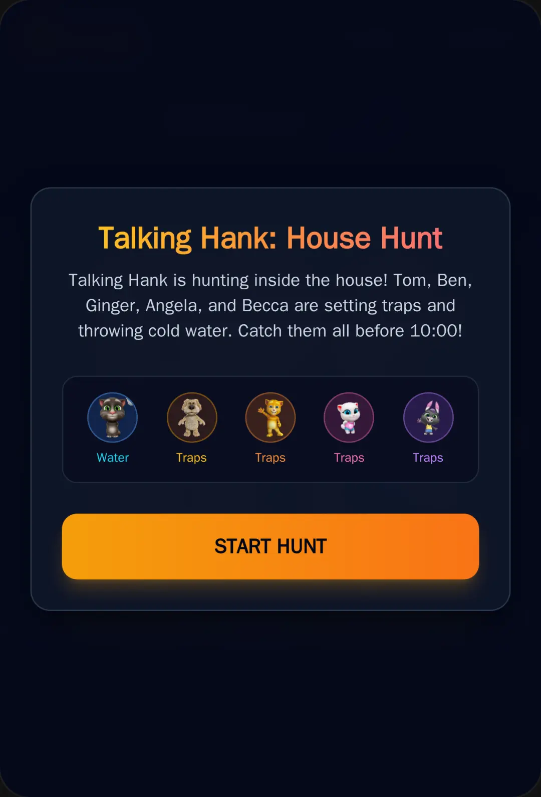 Talking Hank: House Trap Hunt cover