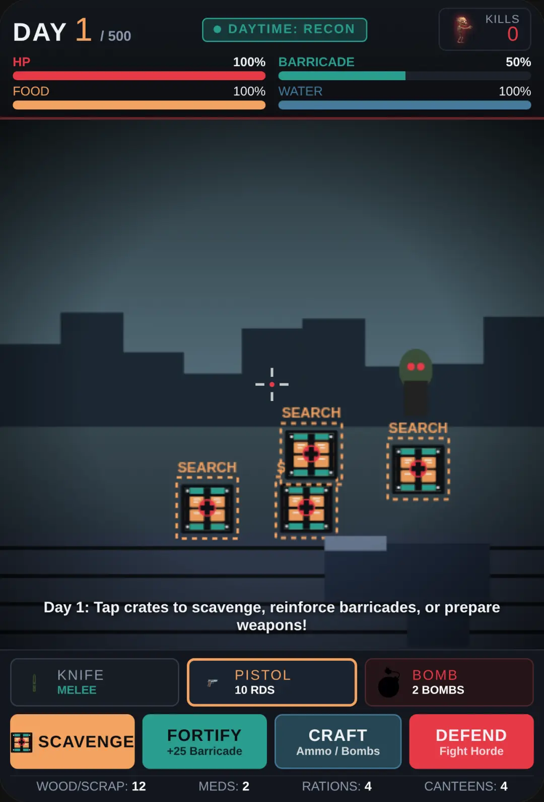 500 Days: Zombie Survival cover