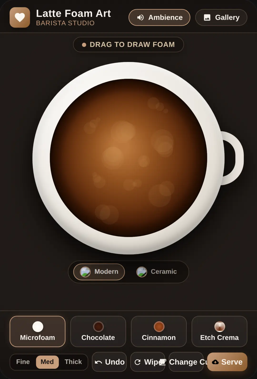 Artisan Latte Foam Studio cover