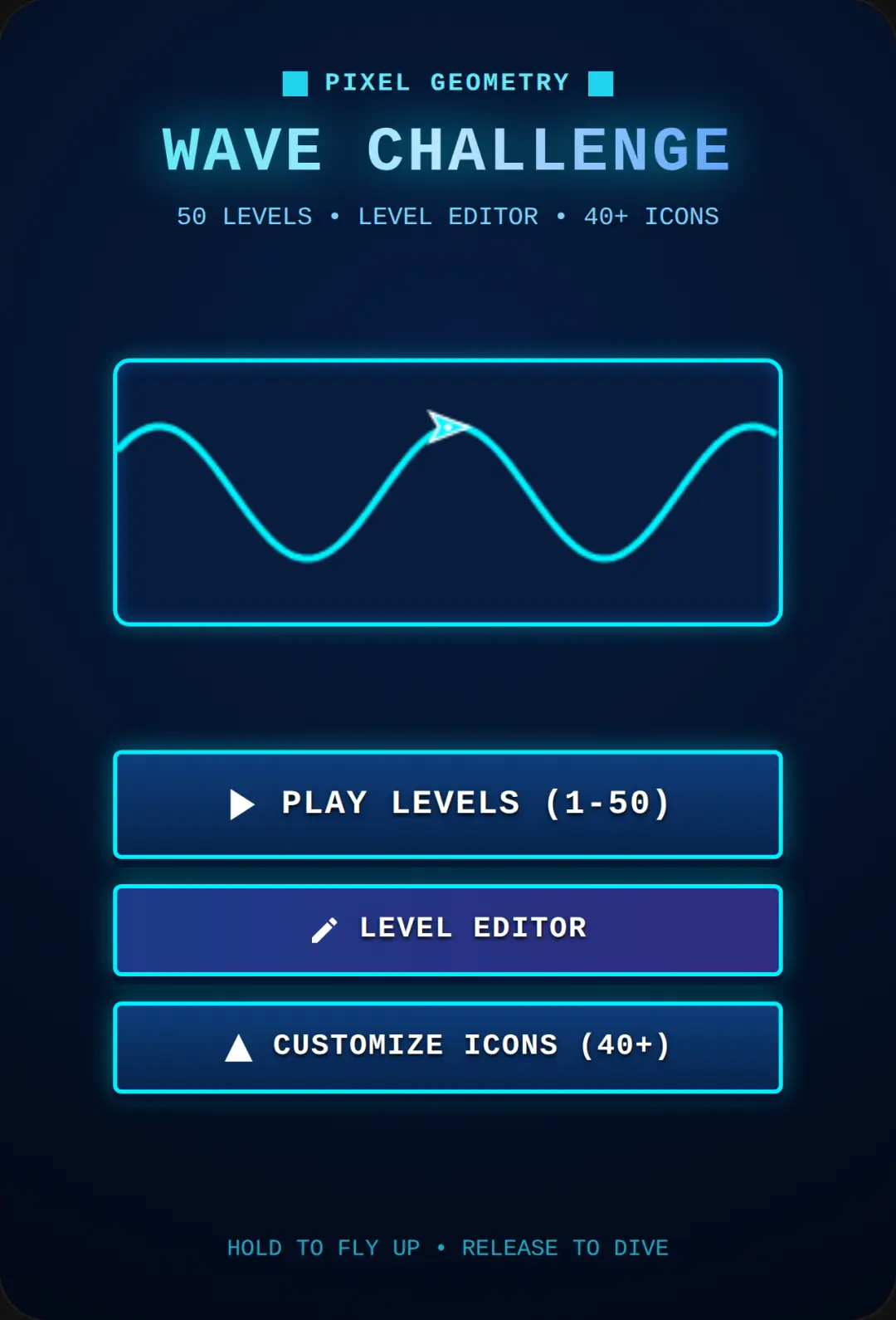 Geometry Dash Wave Challenge cover