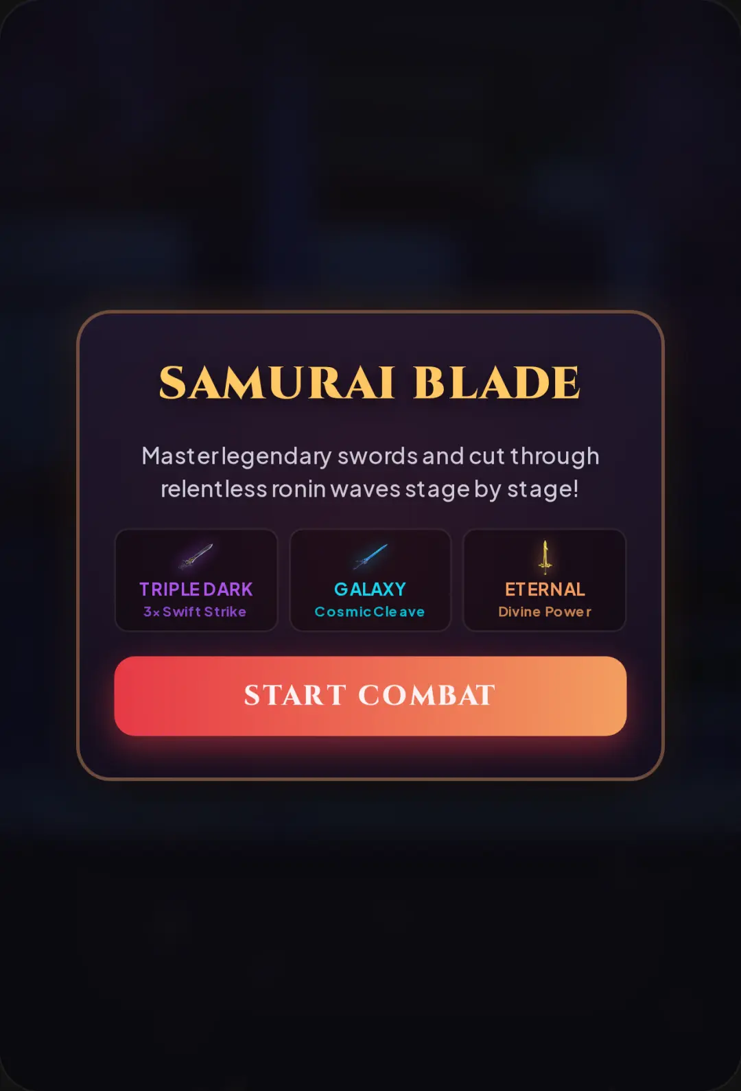 Samurai Blade Legends cover