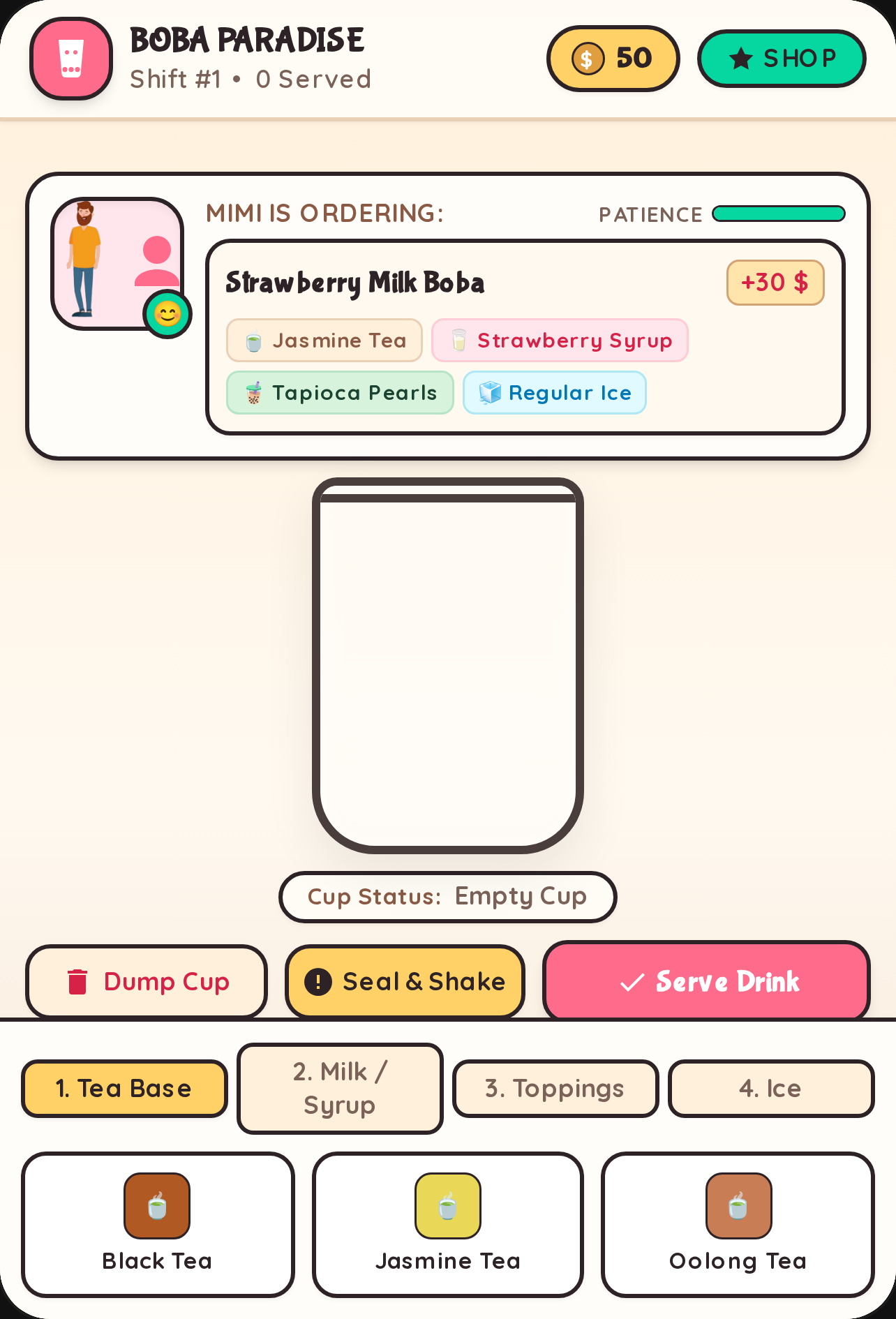 Boba Tea Shop cover