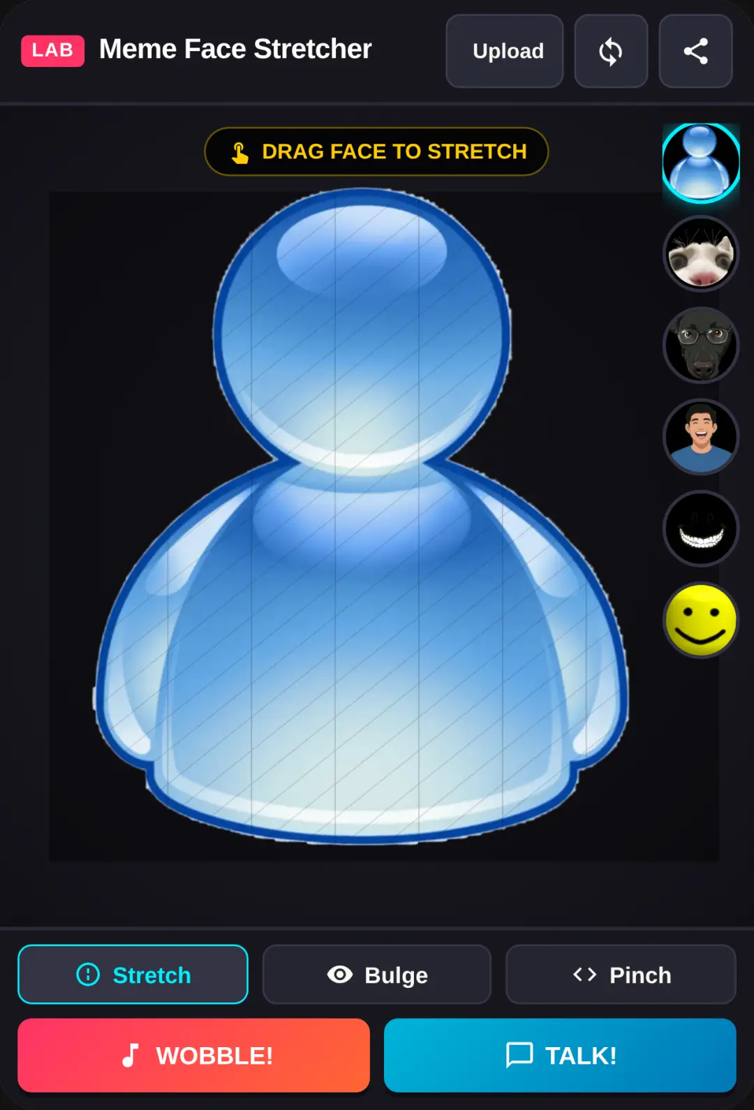 Meme Face Stretcher cover