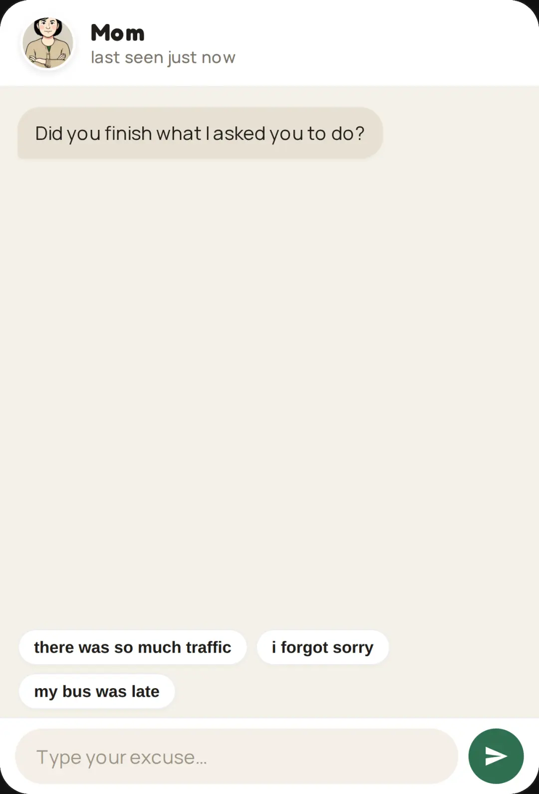 Strict Mom Texting Simulator cover