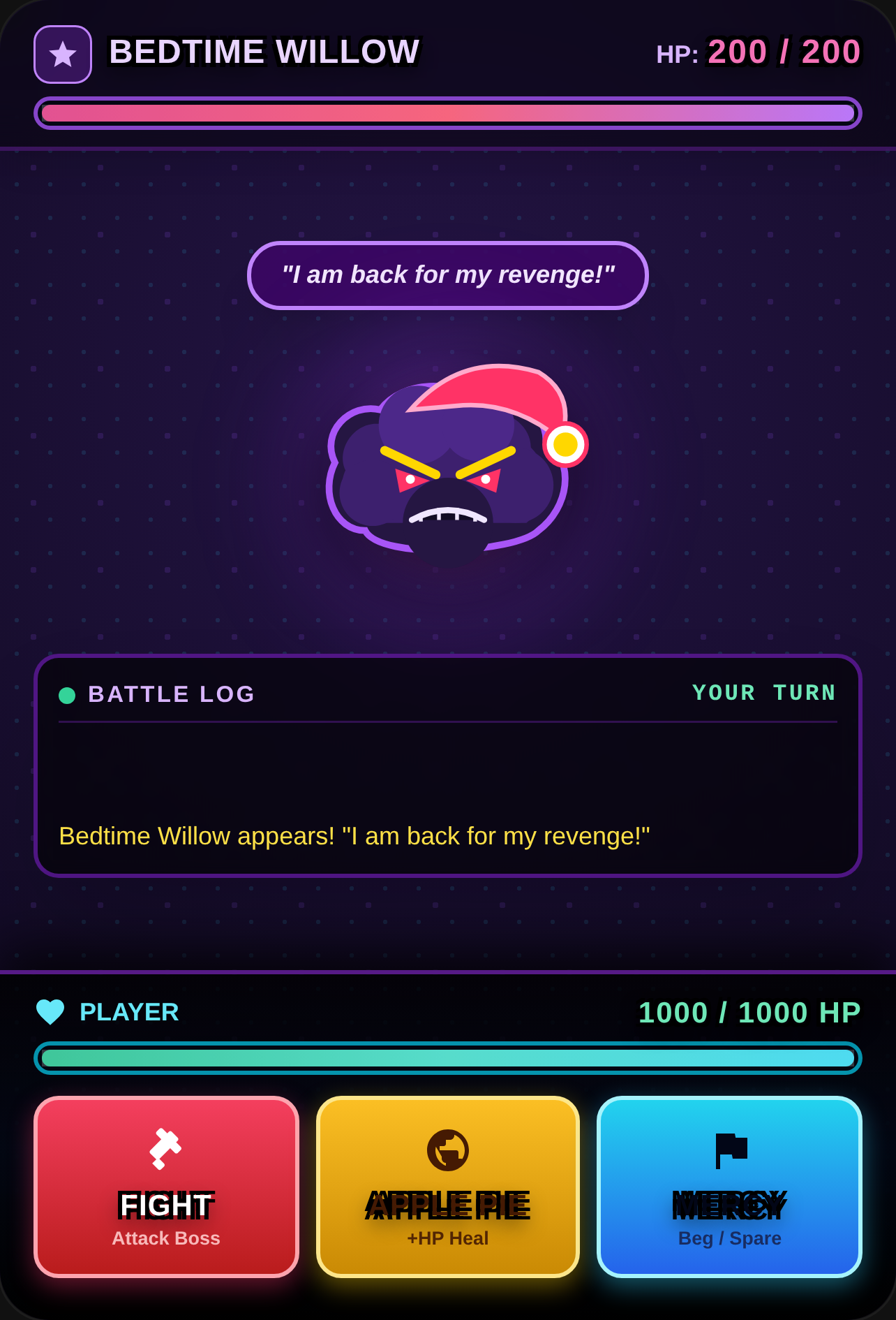 Bedtime Willow's Revenge cover