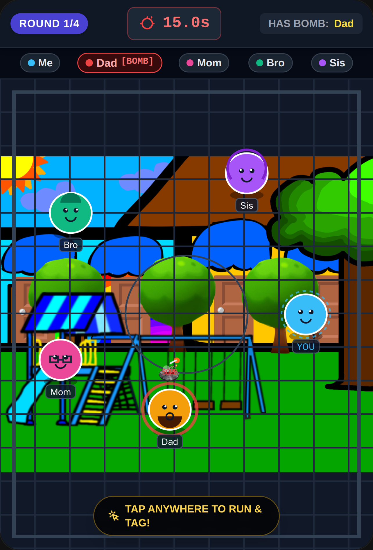 Bomb Tag - Family Elimination cover