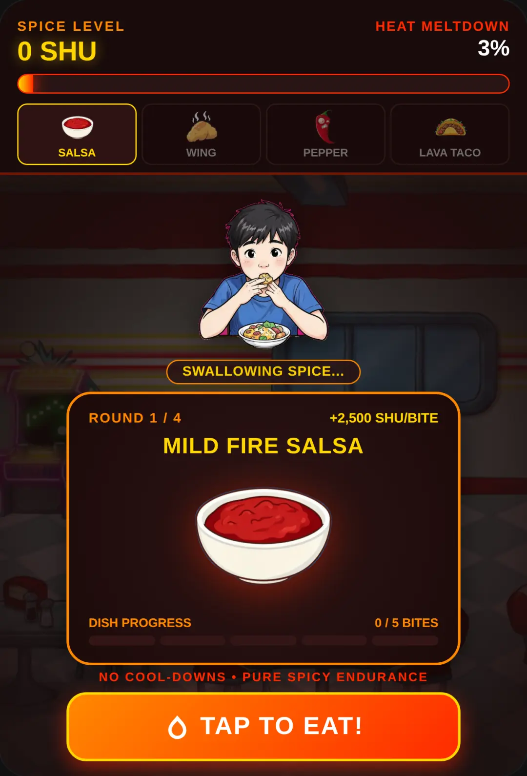 Spice Meltdown - Spicy Tolerance Challenge cover