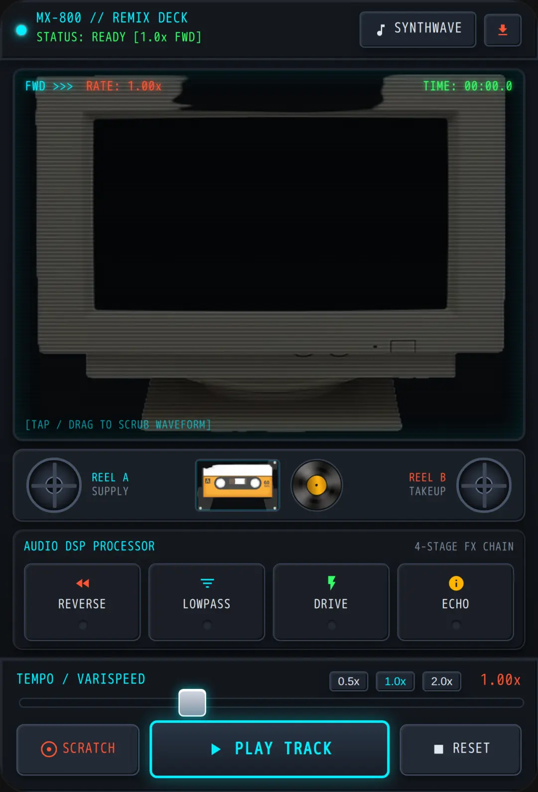 MX-800 CASSETTE REMIXER cover