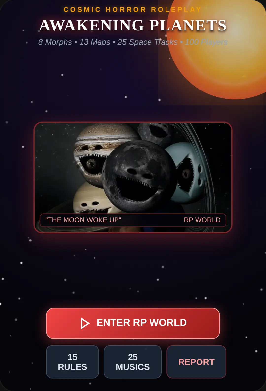 Awakening Planets RP World cover