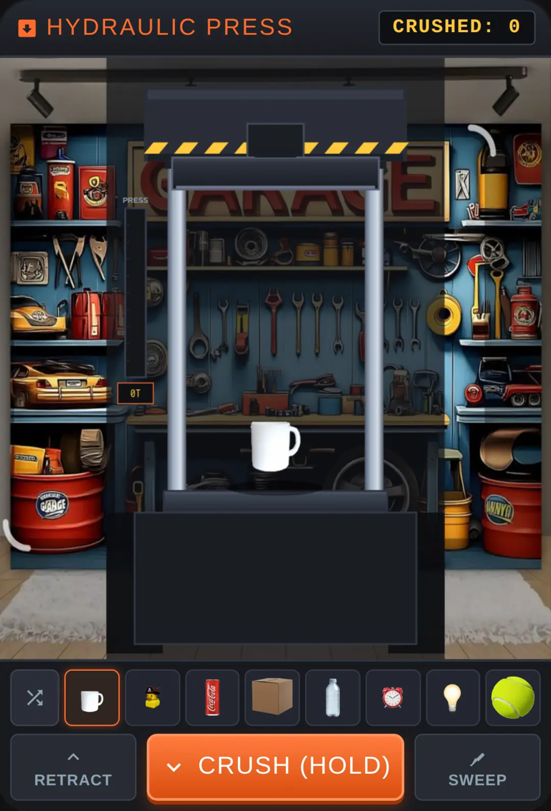HYDRAULIC PRESS SIMULATOR cover