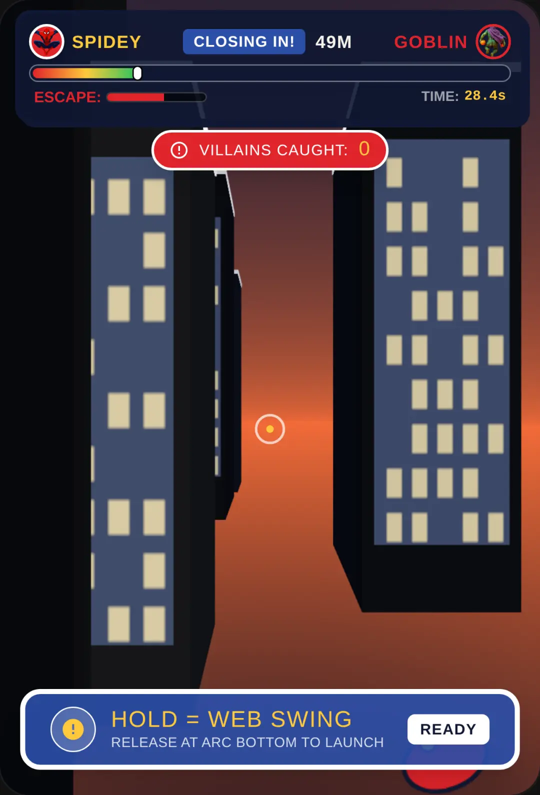 Spider-Man: Rooftop Chase cover