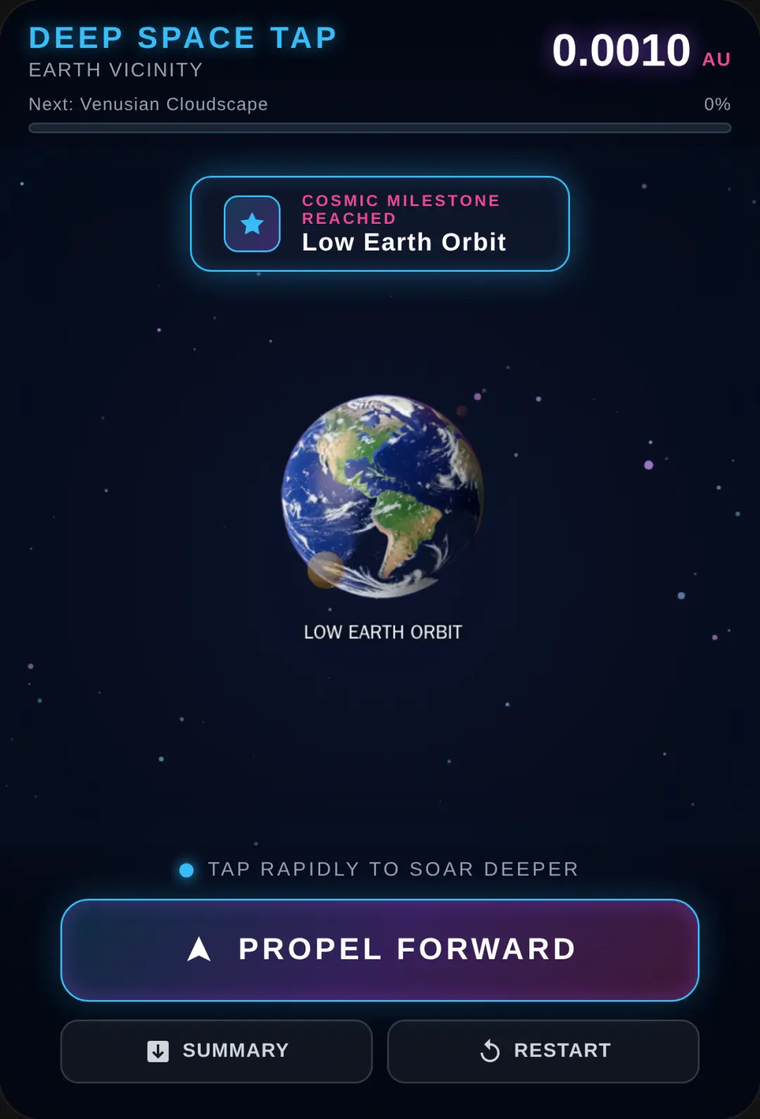 Space Tap:Click ♾️ cover