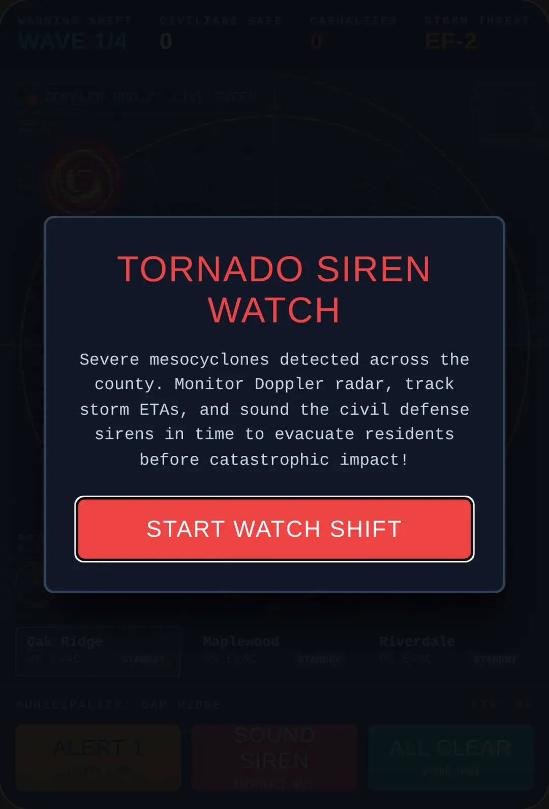 Tornado Siren Watch cover