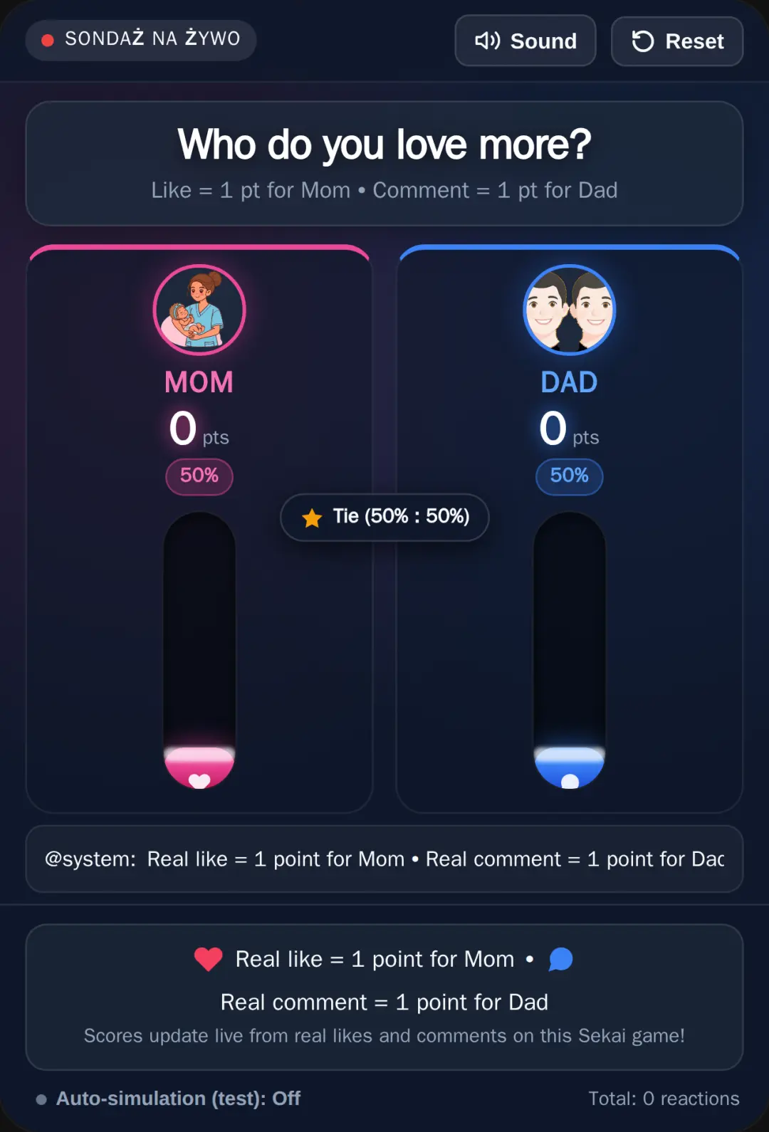 Who do you love more? - Mom vs Dad cover