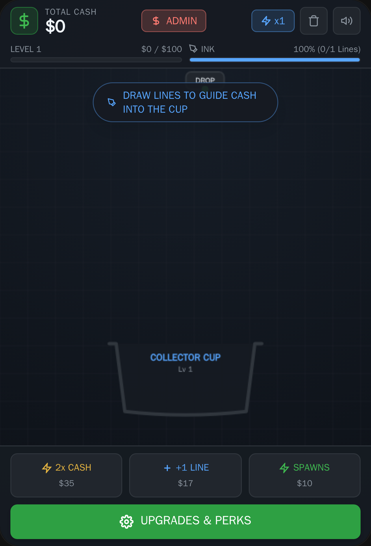 Cash Drop: Ink & Multiplier