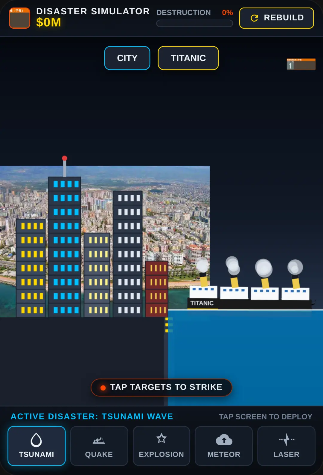 Disaster Simulator: Titanic & City Destruction cover