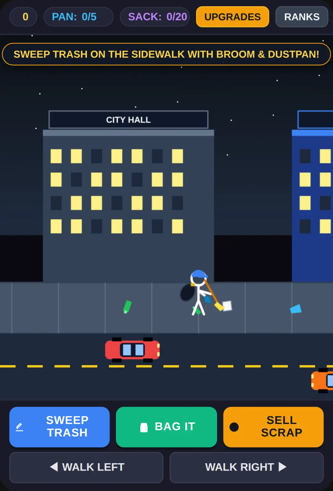 Stickman City Cleaner cover