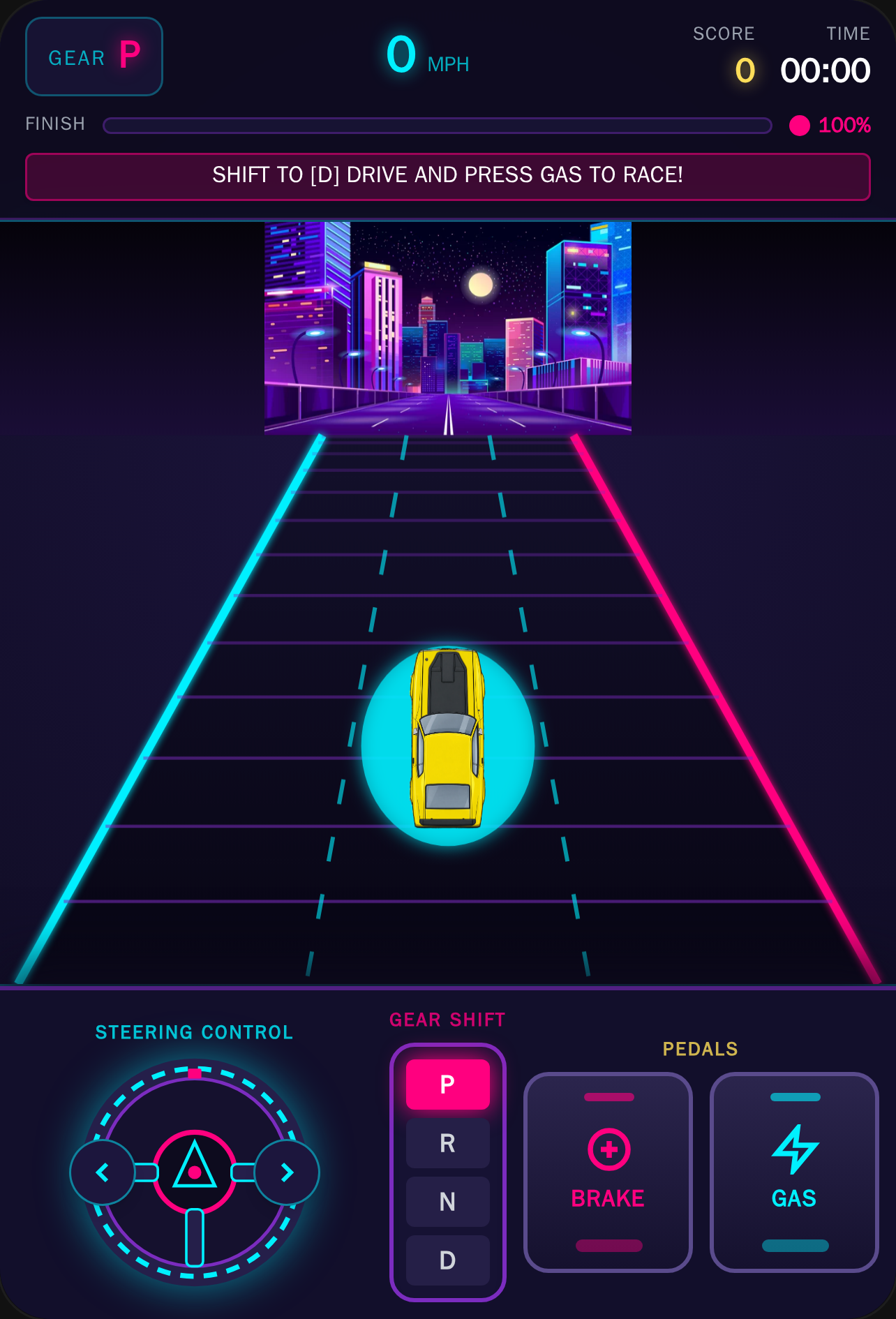 Neon Velocity: Cyber Shift cover