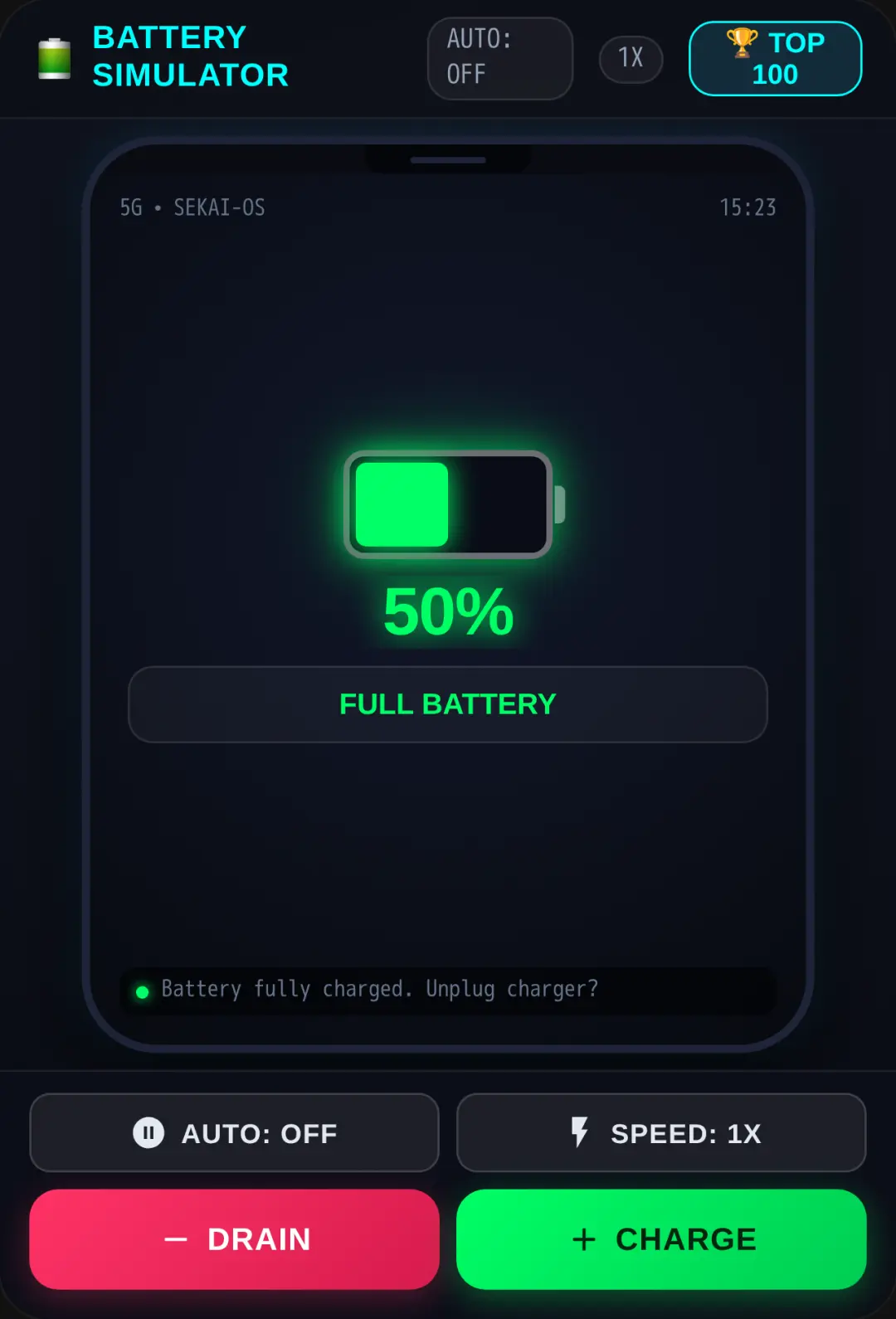 Battery Simulator cover
