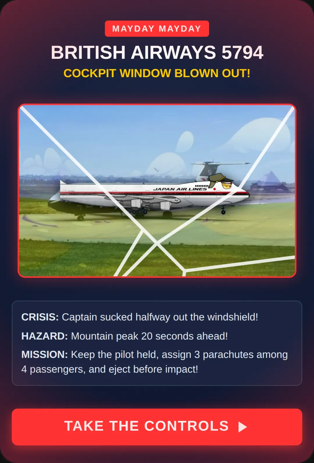 British Airways 5794: Mountain Escape cover