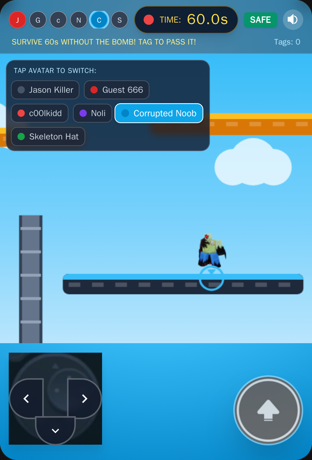Parkour Bomb Tag - Sky Arena cover