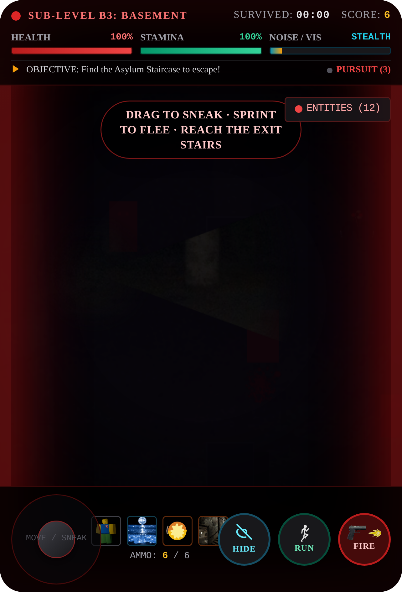 Basement Horror: Shadow Survival cover