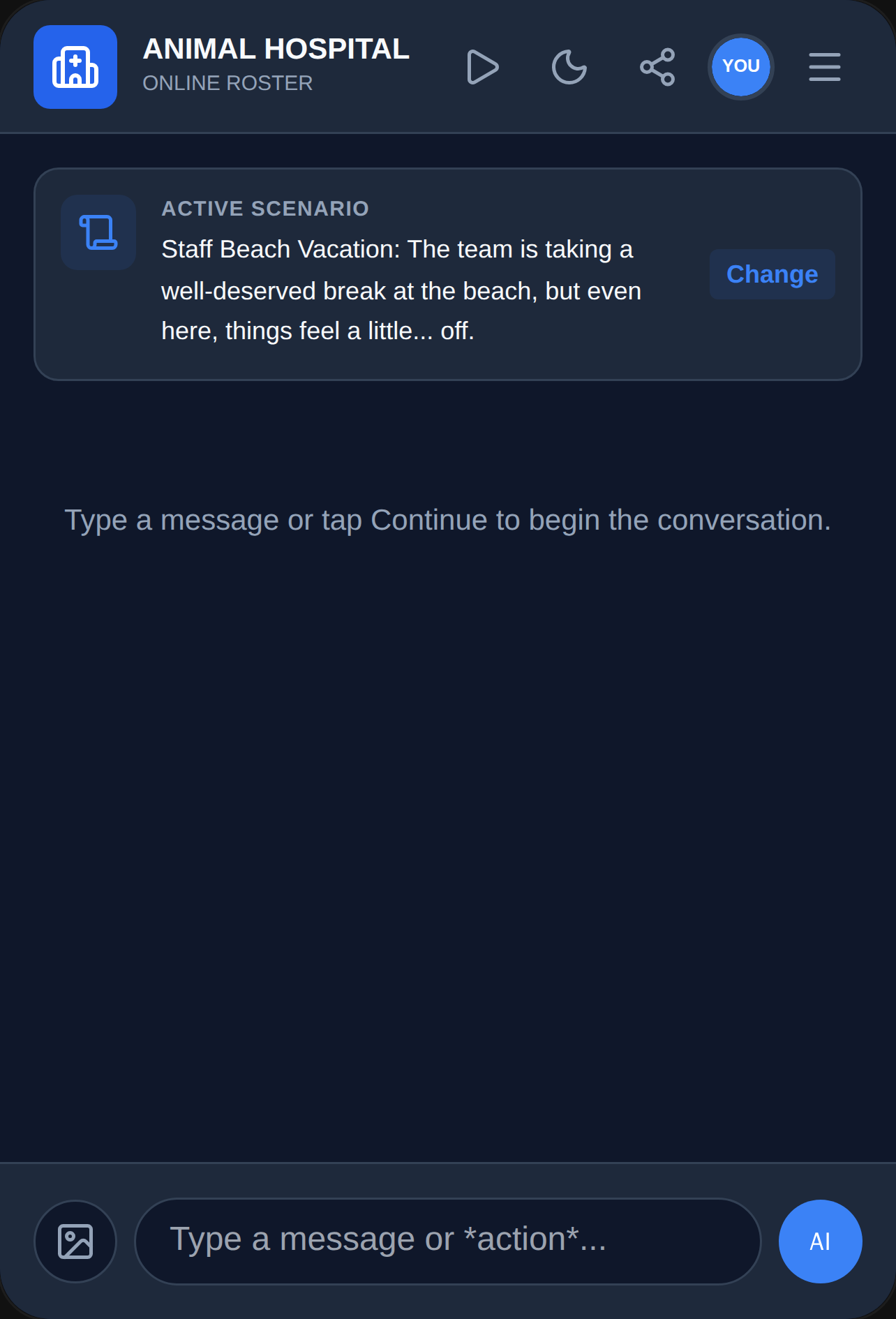 Animal Hospital Anomaly Chat cover