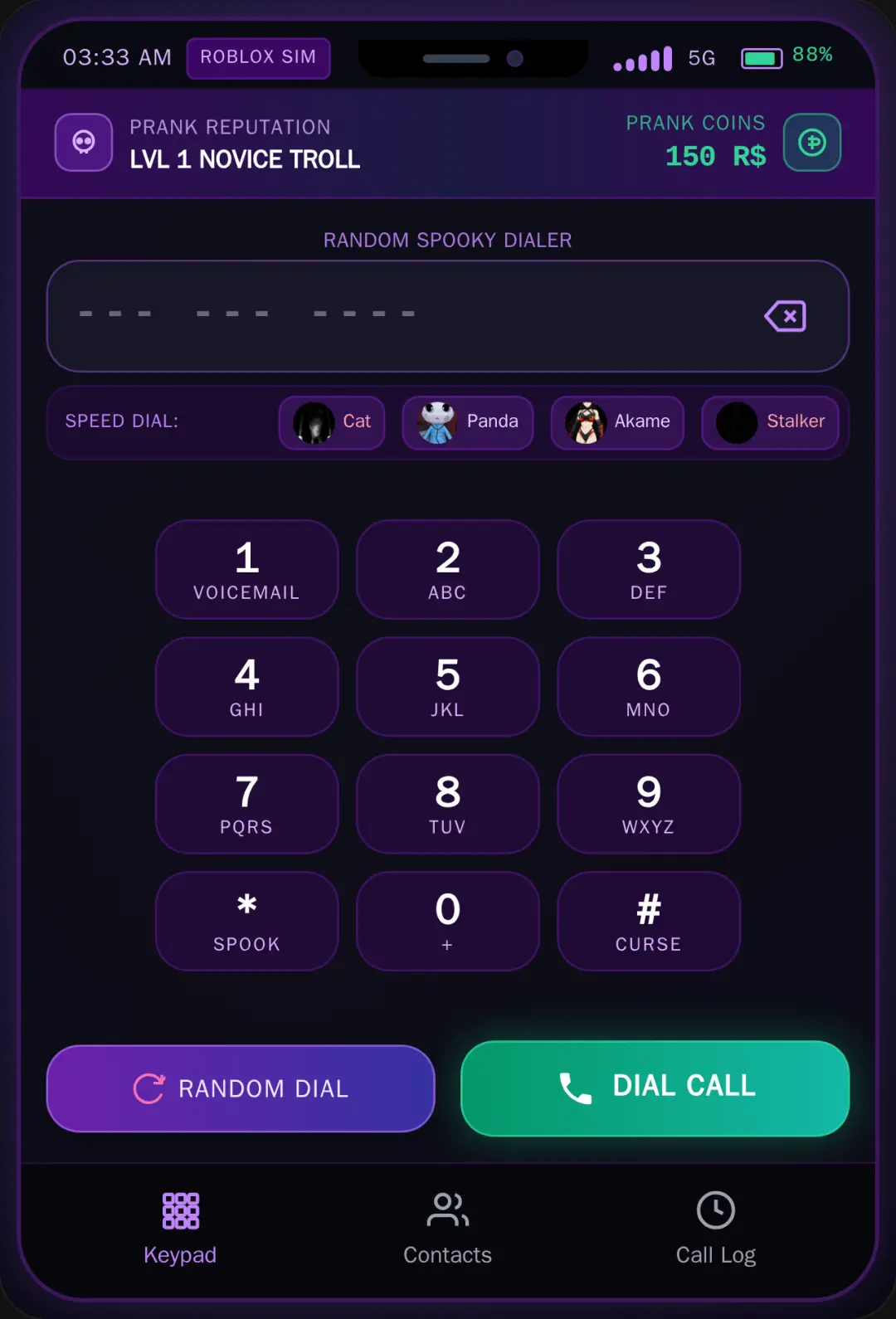 Roblox Spooky Prank Caller Simulator cover